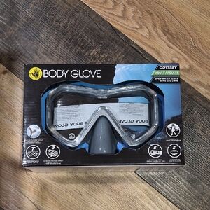 Body Glove Odyssey Dive Mask in Black and Gray
